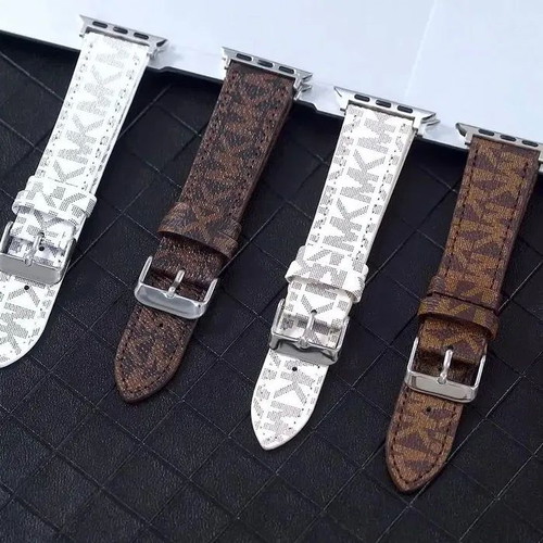 Michael Kors Eco Leather Straps for Apple Watch new
