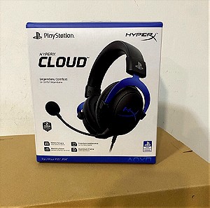 HyperX Cloud Over Ear Gaming Headset με σύνδεση 3.5mm Σφραγισμένο
