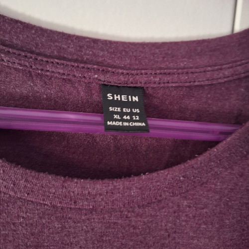 Shein midi dress like new, pink and purple, size XL
