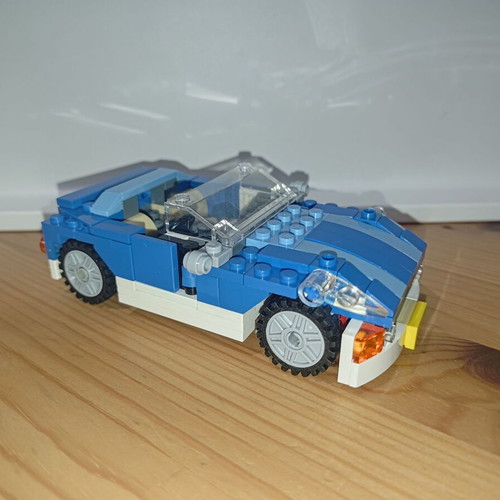Lego Blue Roadster 6913 3-in-1 used