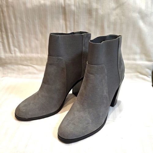 Reserved Grey Chelsea Ankle Boots Size 40 New