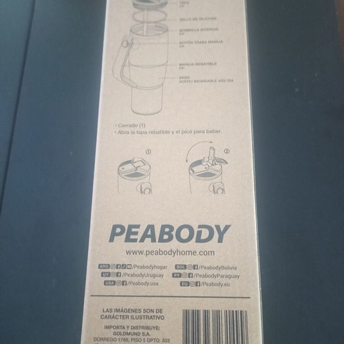 Peabody thermos 950ml new, unused, original packaging