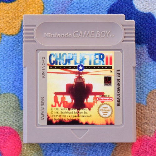 Choplifter II: Rescue & Survive Game Boy cartridge like new