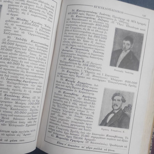 I. A. Vretou Encyclopedic Diaries 1910 and 1911 used, hardcover