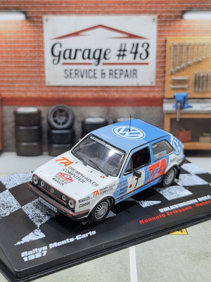 Volkswagen Golf GTI 16V модел 1:43 от Rallye Monte-Carlo 1987