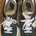 New Balance 327 ανδρικά sneakers σαν καινούρια, μαύρο και λευκό, νούμερο 42,5