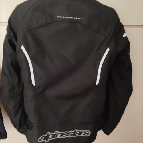 Two motorcycle jackets with protectors