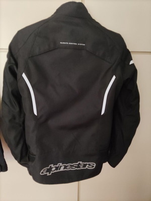 Two motorcycle jackets with protectors