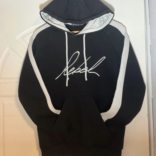 Rebel black hoodie like new, size S