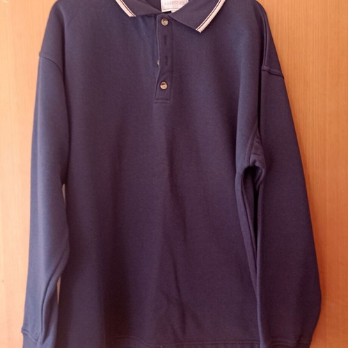 Primark Essentials shirt with fleece lining, like new, navy blue, size L