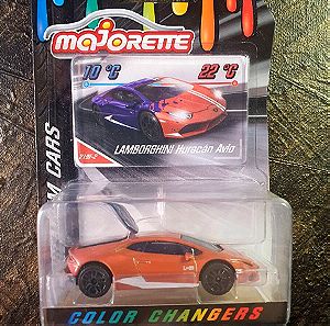 Lamborghini huracan colour changers majorette