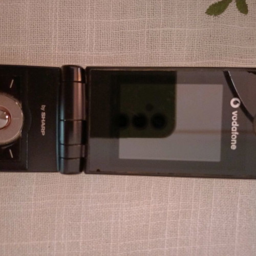 Sharp GX29 used without charger and battery