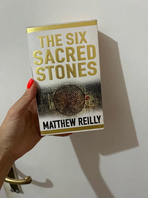The Six Sacred Stones by Matthew Reilly like new adventure book