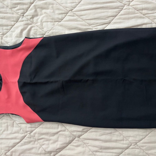 Voltage sleeveless two-tone dress size large like new