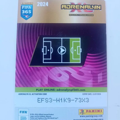 Panini FIFA 365 Limited Edition Premium Card Jack Grealish used