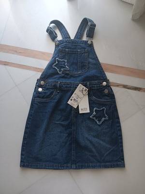Denim dress OVS Fashion new, size 8-9 years, blue