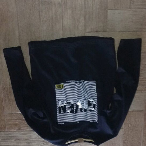 Funky children's blouse for 12 years like new, black