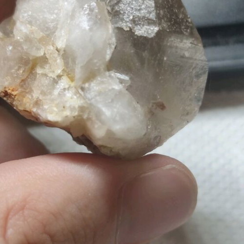 Smoky quartz new from Penteli