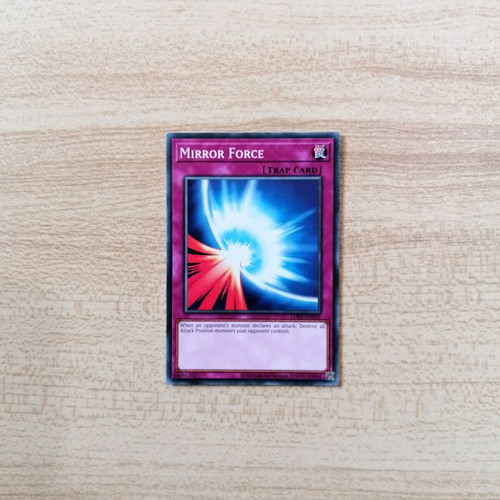 Yu-Gi-Oh! Mirror Force Trap Card Near Mint