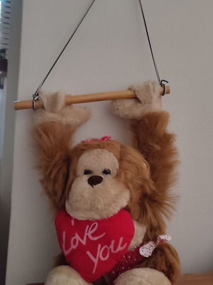 Large plush monkey like new