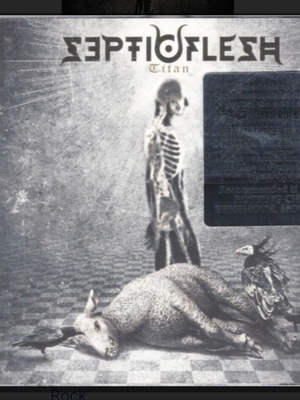 Septicflesh Titan CD μεταχειρισμένο, metal