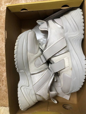 Sneakers mika употребявани, номер 39, сиви