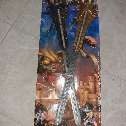 Super sword set of 2 new swords for play or costume