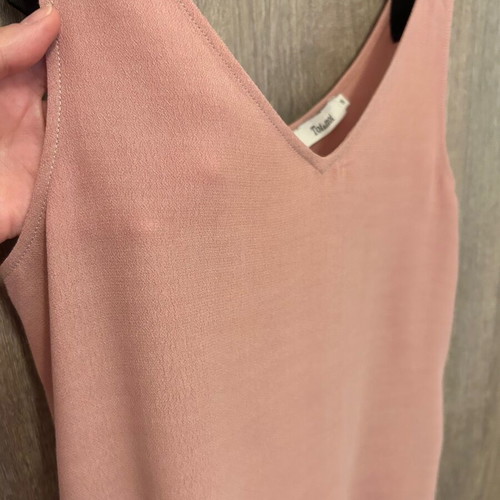 Toi&Moi Pink Women's Top with Shoulder Ties like new, Size S