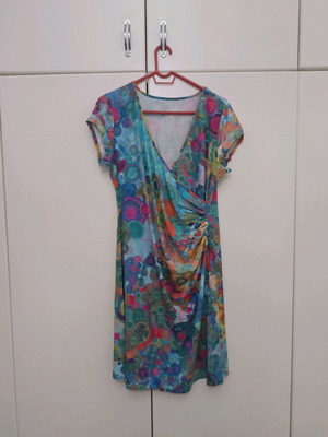 Vintage summer dress like new, size L / 40 / 12