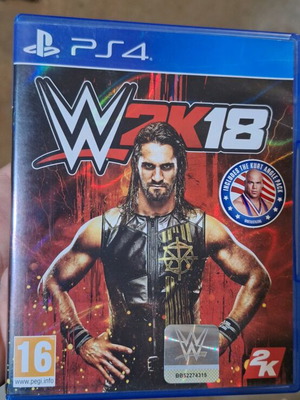 WWE 2K18 for PlayStation 4 like new