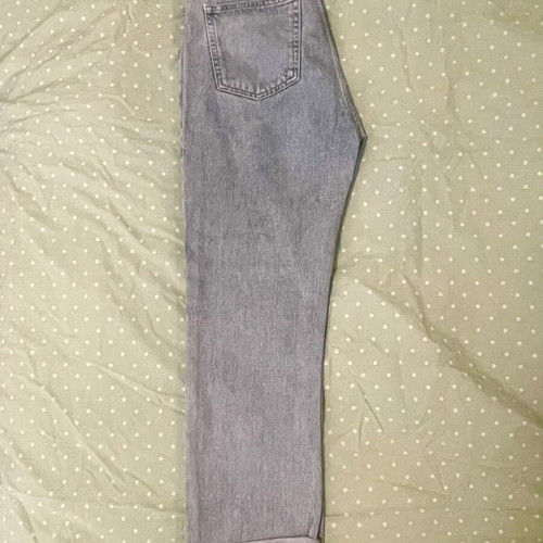 Zara jeans with cut-out openings, used, light blue, size 36