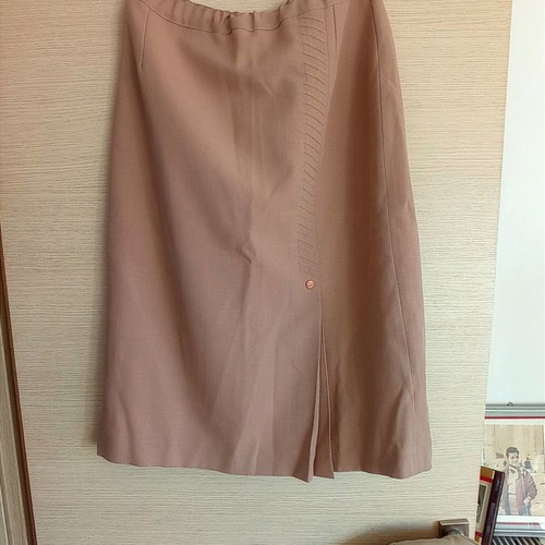Skirts used, two beige tones, size 52, classic style