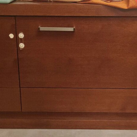 Buffet solid wood used, dimensions 220x89x50 cm
