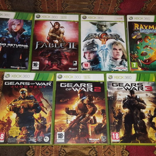 Xbox games new sealed and used in excellent condition