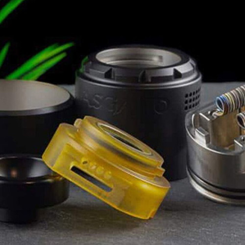 Asgard Mini RDA used, Vaperz Cloud, sky blue color