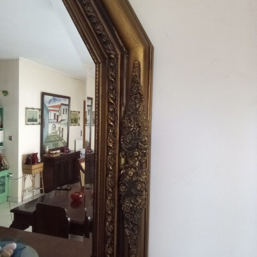 Carved mirror like new with intricate details
