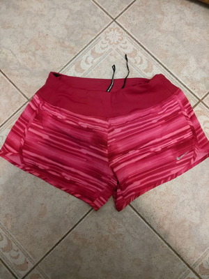 Nike Dry Fit shorts like new, red and pink, size XS
