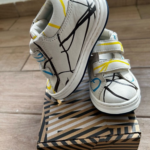 Camper Twins Multicolor Kids Sneakers Like New Size 22