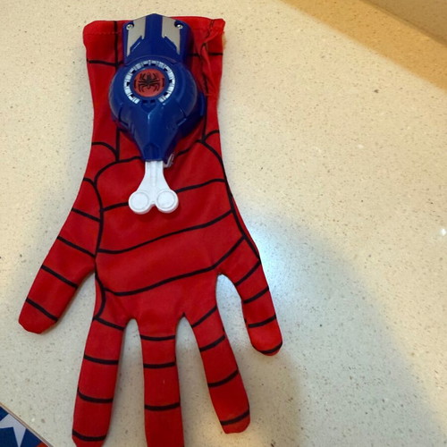 Spider-Man glove with sound like new