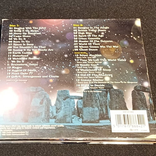 Hawkwind Anthology 1967-1982 boxset used, 2 CDs
