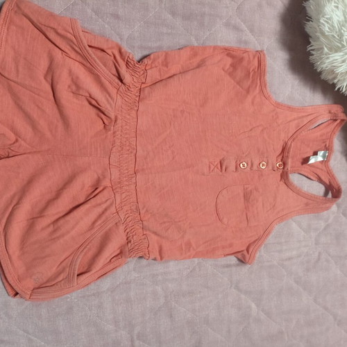 Orchestra jumpsuit used, size 8 years, orange