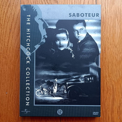 Saboteur DVD μεταχειρισμένο, θρίλερ χωρίς ελληνικούς υπότιτλους