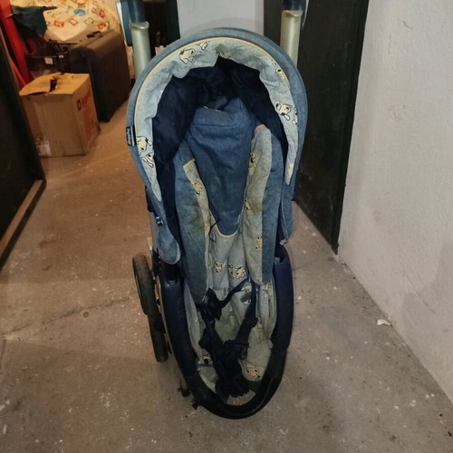 Peg Perego Pliko P3 stroller used with umbrella fold