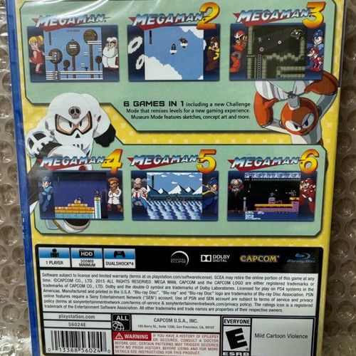 PS4 Game Megaman Legacy Collection new, sealed, English