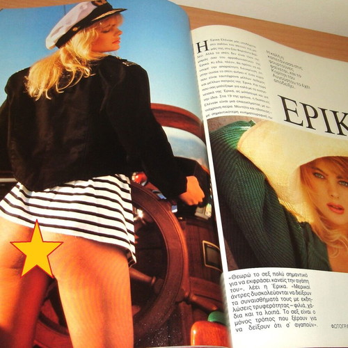Playboy August 1989 magazine used with Cristina Viollaz cover