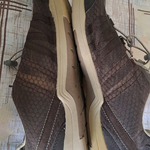 Lands End shoes size 44.5 like new brown summer