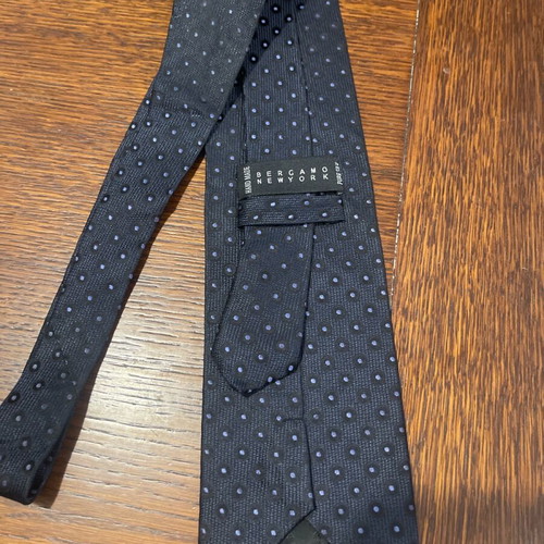 Tie blue with silk pattern like new