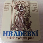 Mestansky Pivovar ZAVIS beer label unused from Czech Republic