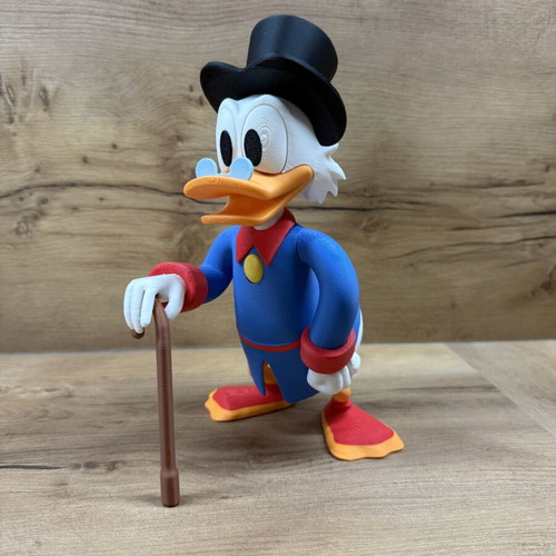 Oncle Scrooge Picsou figure 17.5 cm new