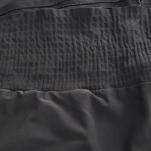 Celestino black pants with thick elastic waist, like new, medium-large